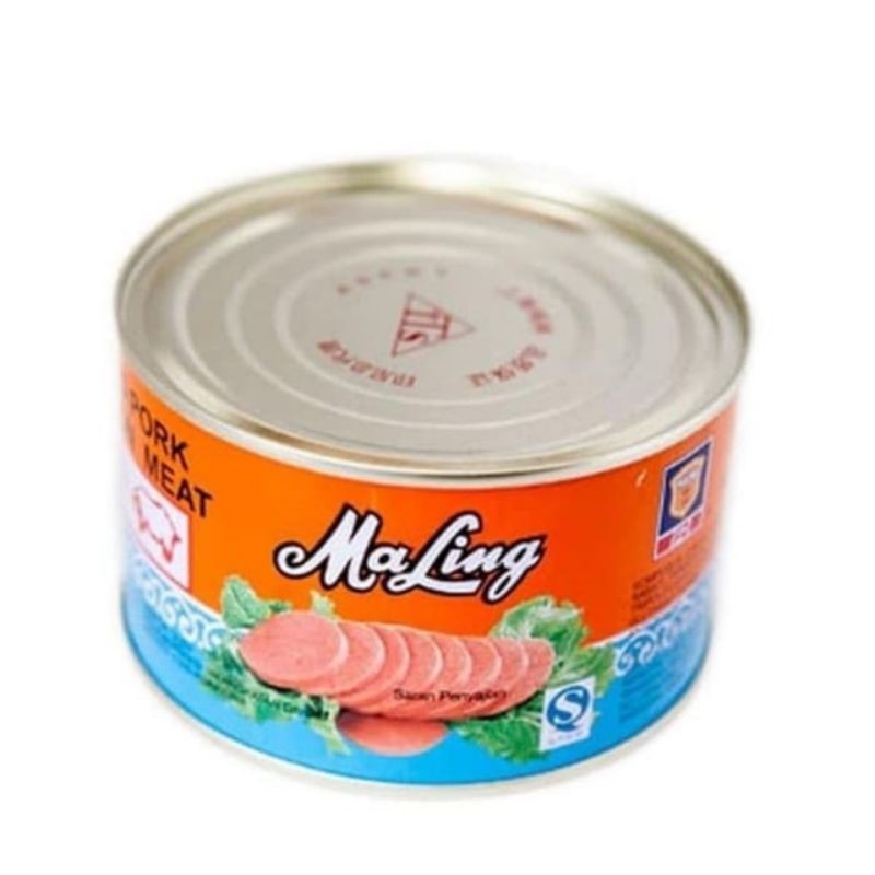 Maling Pork TTS Luncheon Meat 170gr Daging Babi Kalengan Kecil