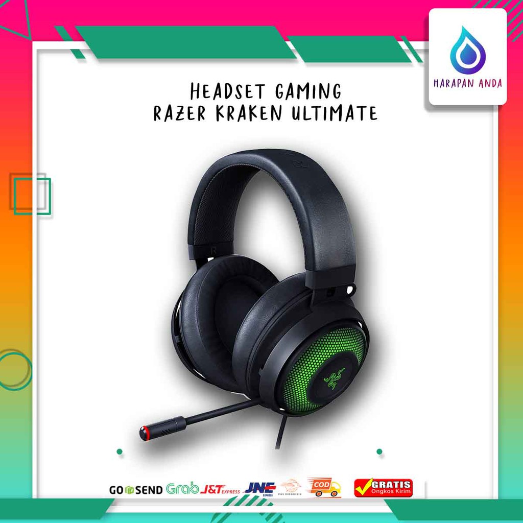 Headset Gaming Razer Kraken Ultimate, 100% Original Termurah