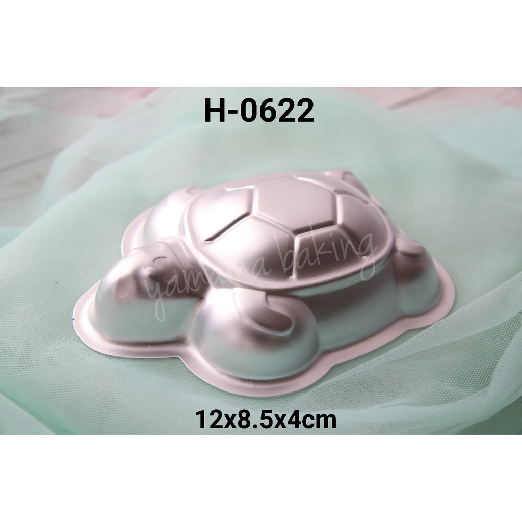 H-0622 Loyang cetakan bento pudding cake tumpeng coklat kura-kura yamama baking