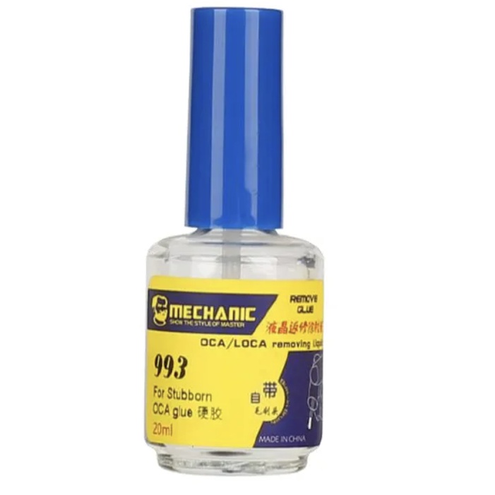 MECHANIC 993 Cairan Removing Lem Oca/Loca removing liquid For PVA [20Ml] Original