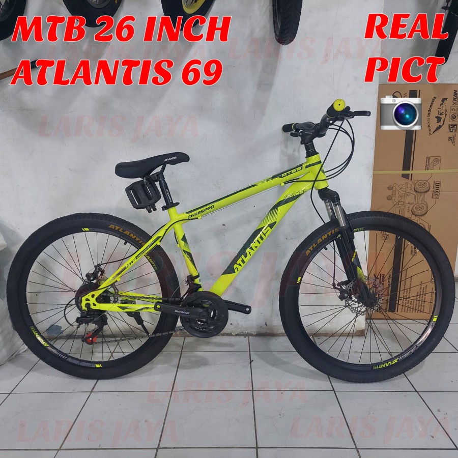 [EKA JAAYA SEPEDA] SEPEDA GUNUNG 26 INCH ATLANTIS AT69, MTB 26 ATLANTIS AT730 SEPEDA GUNUNG MURAH,
