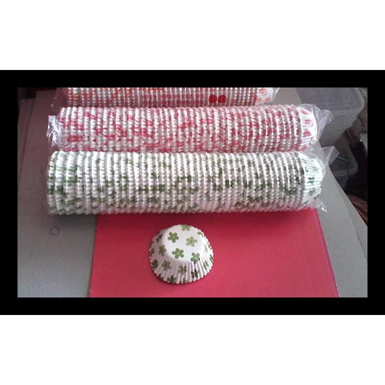 PAPER CUP KUE CAKE BOLU KUKUS UK 9,5 CM BASE 4,3 CM ISI 25 PCS BERKUALITAS