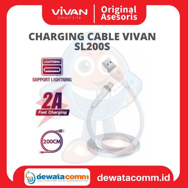 KABEL DATA VIVAN SL200S LIGHTNING