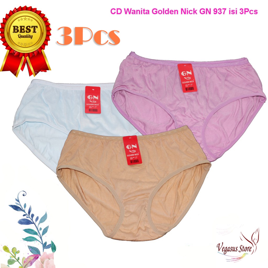 Celana Dalam Wanita Golden Nick Original Cd Wanita MURAH Jumbo - C937GN-Vegasusstore1 (COD)