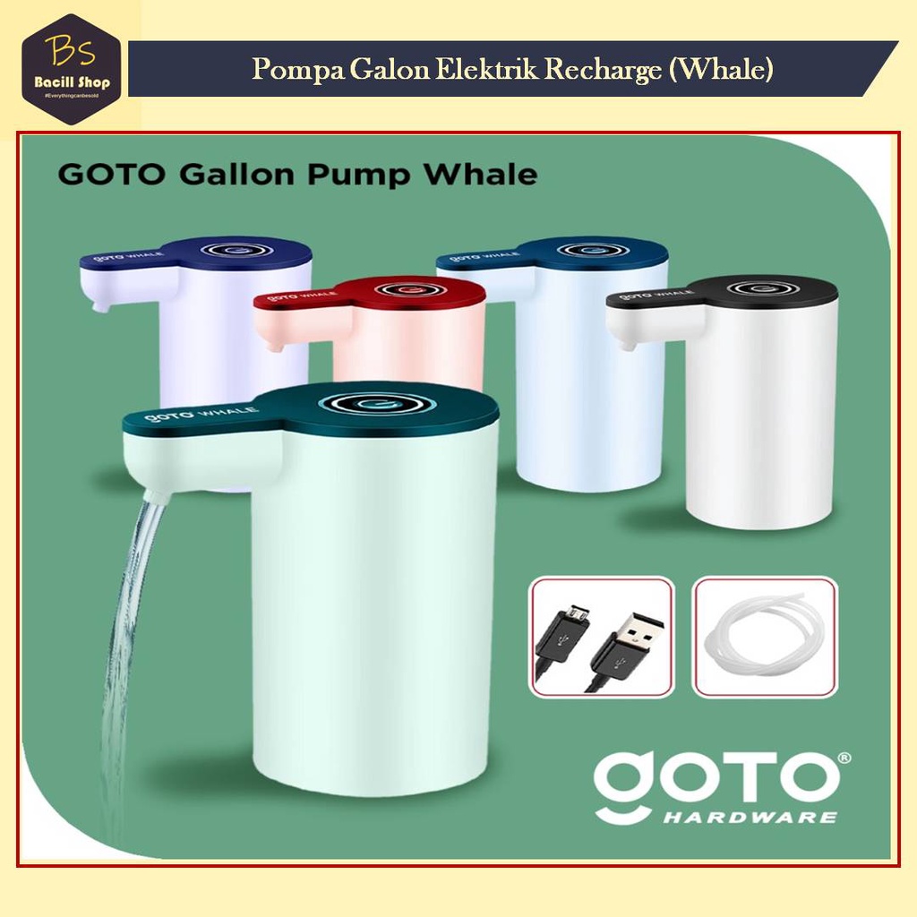Alat Penyedot Air Minum Galon Dispenser -Whale