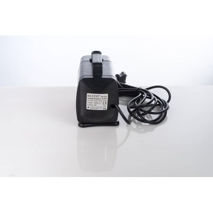 pompa air aquarium "recent aa 105" spesifikasi naik sampai 3 meter