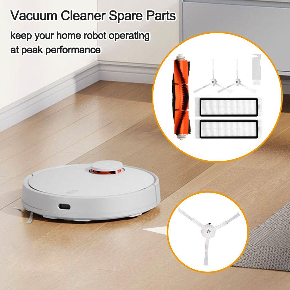 Solighter Robot Vacuum Cleaner Aksesori Sikat Utama Kain Pel Hepa Filter Dustbin Filter Sikat Samping