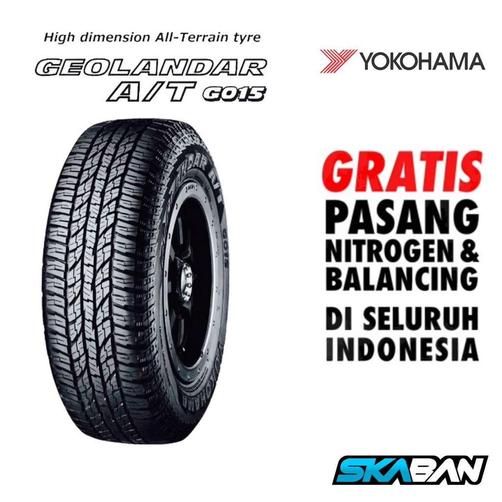 Ban Mobil IMPORT Ring 17 YOKOHAMA GEOLANDAR A/T -G015 102H 225 65 R17