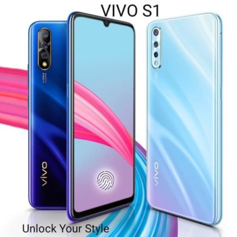 Hp VIVO S1 ORI RAM 8/256GB [Layar Super AMOLED Full HD+ 6,38inci. Baterai 4500mAh 18W. Camera 32MP] BARU FULLSET GARANSI 1TAHUN