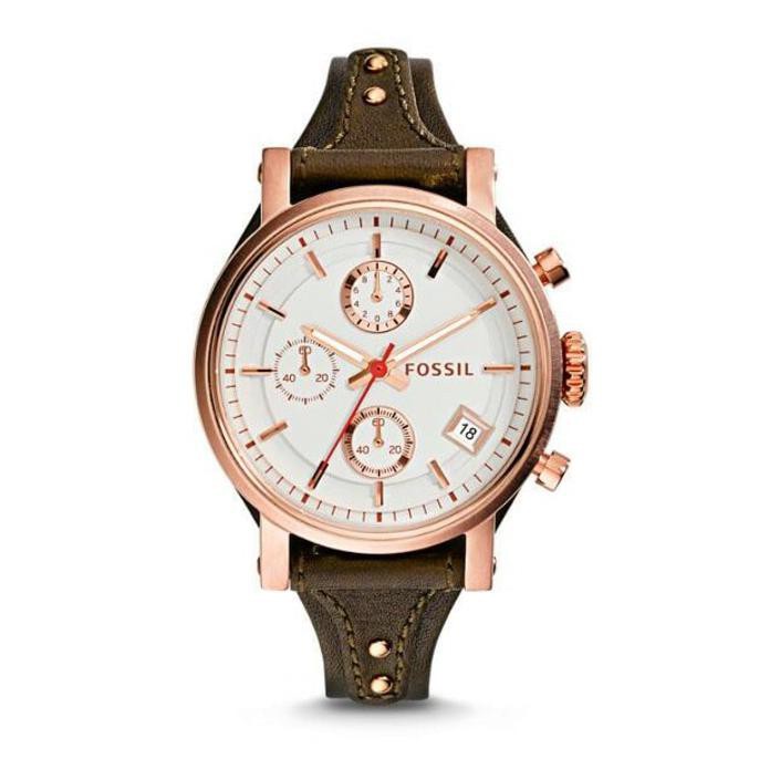 TERBARU JAM TANGAN WANITA MERK FOSSIL ES 3616 / ES3616 ORIGINAL FREE YES TERLARIS