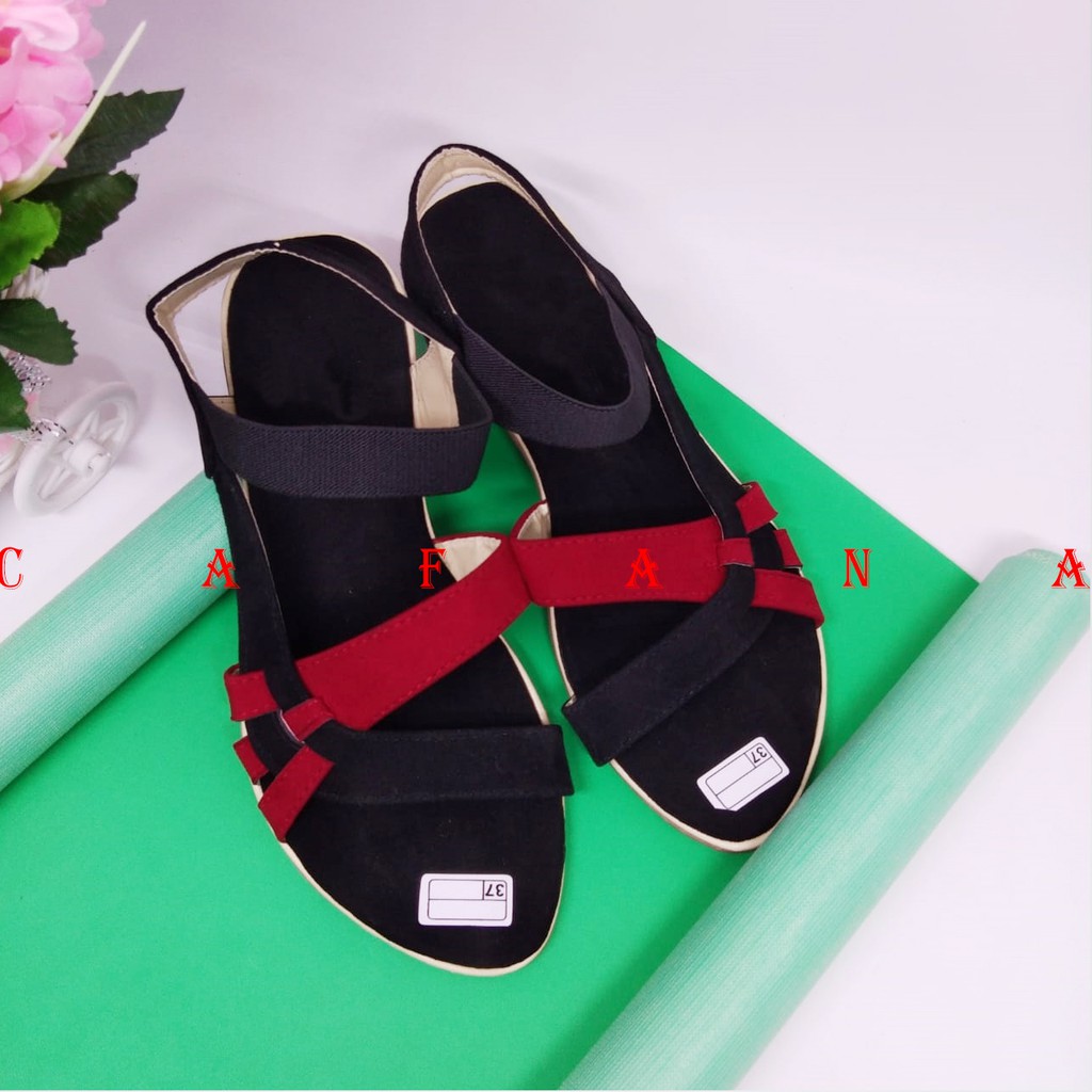 Sandal Wanita Flip Flop Silang SDL54