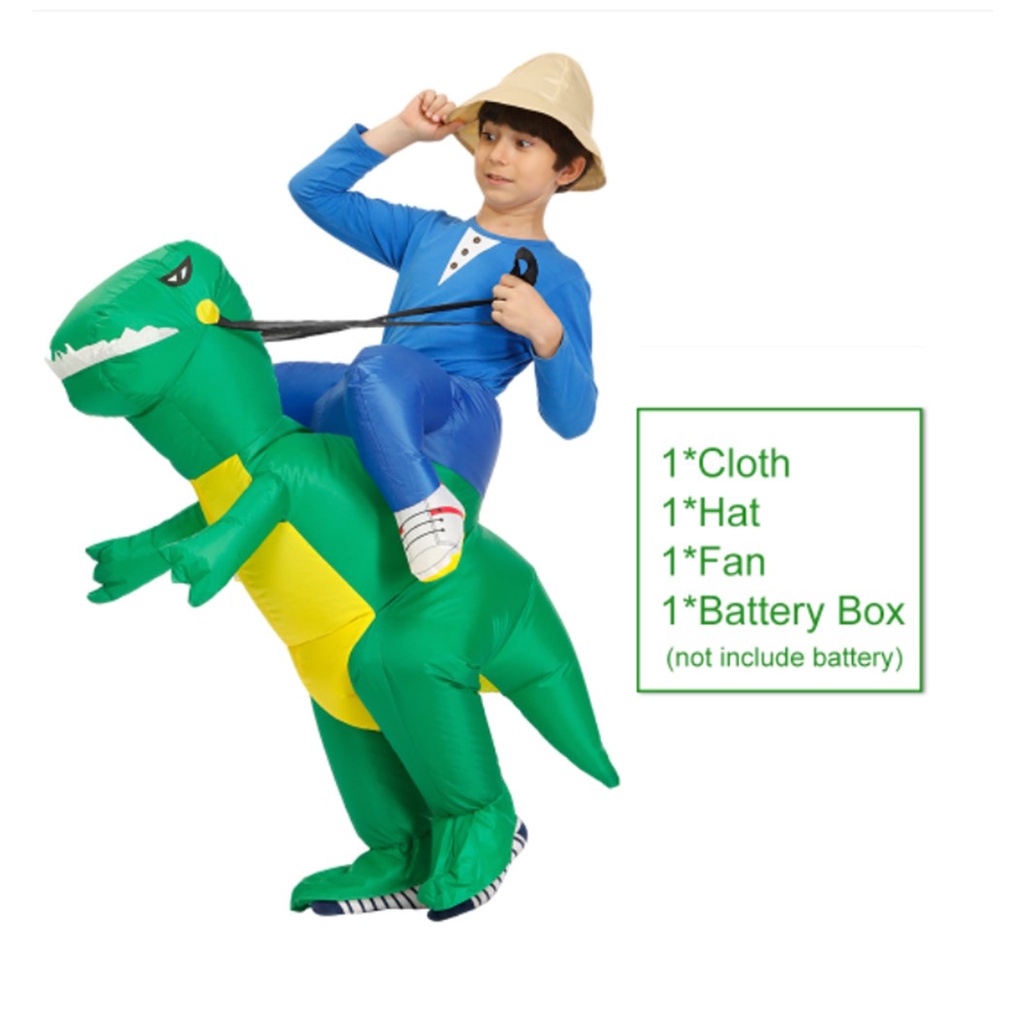 Kostum Angin Dinosaurus / inflatable costume / Cosplay Kostum Pesta