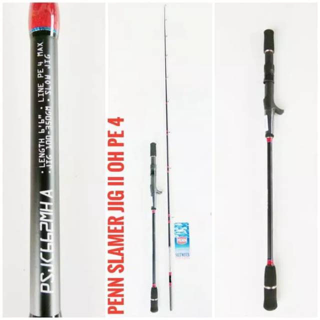 ROD PENN SLAMER JIG II OH PSJC662MH PE 4