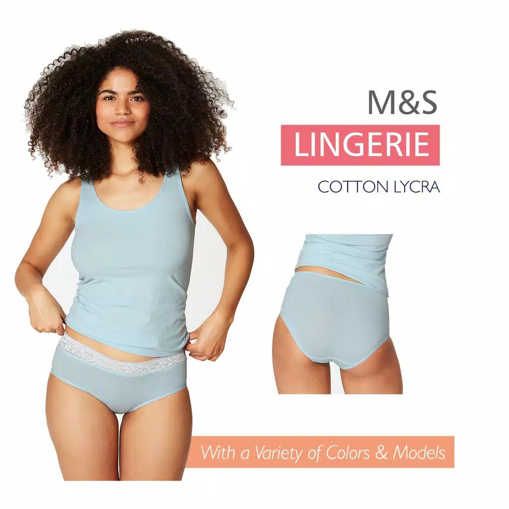 LADIES UNDERWEAR M\u0026S ISI 5 ORI | Shopee 