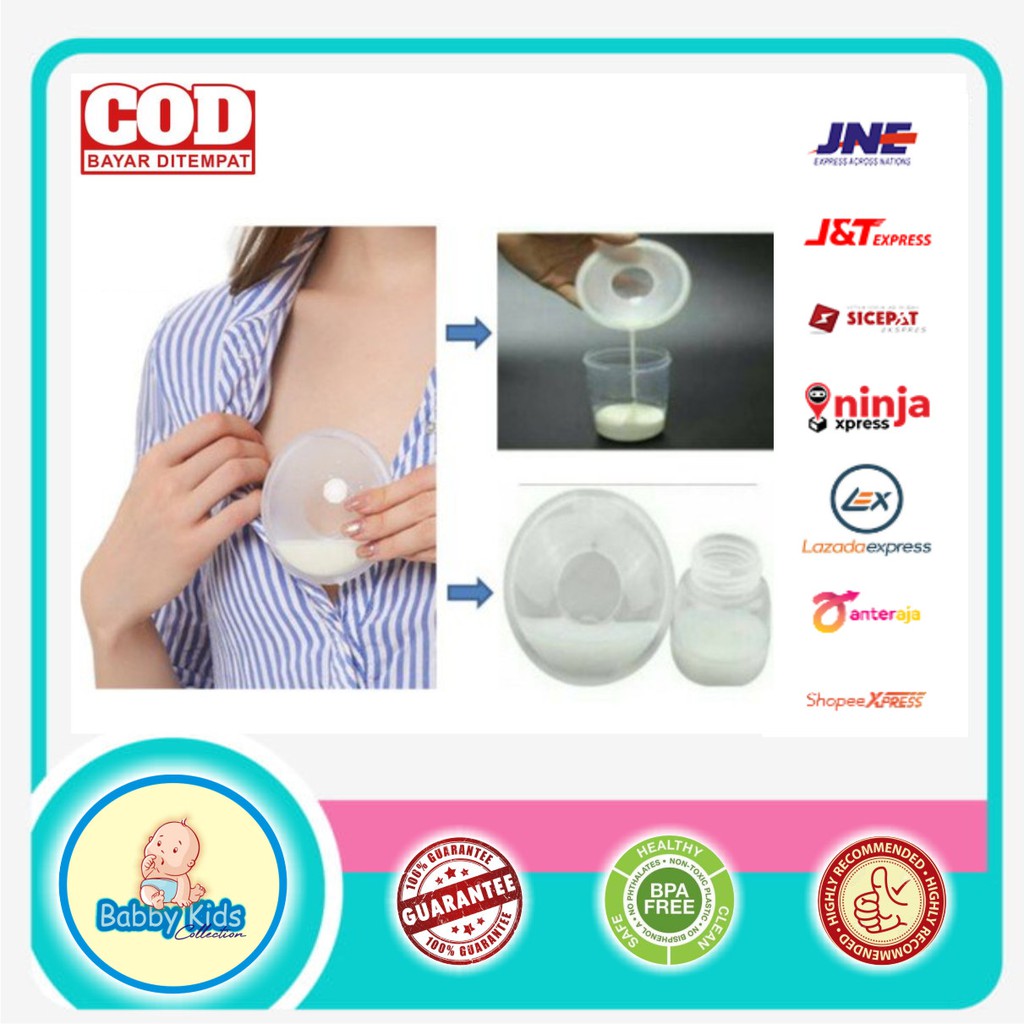 Pompa Asi - Breast Pump - Pompa Asi Silikon - Alat Pompa Asi - Pumping Asi Manual - Real Bubee