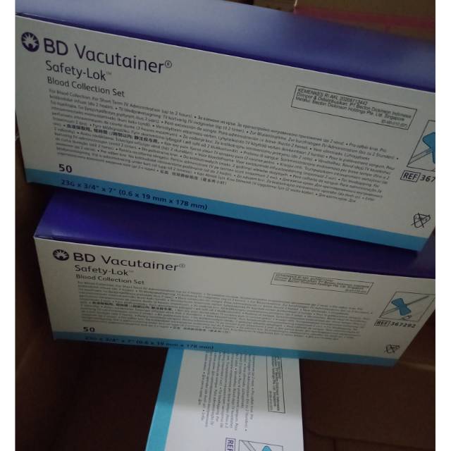BD VACUTAINER NO.23 / WING NEEDLE 23 BD / JARUM KUPU-KUPU