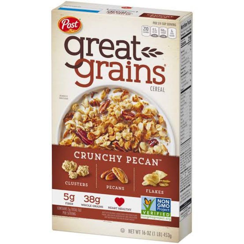 

POST GREAT GRAIN CRUNCHY PECAN 454GR
