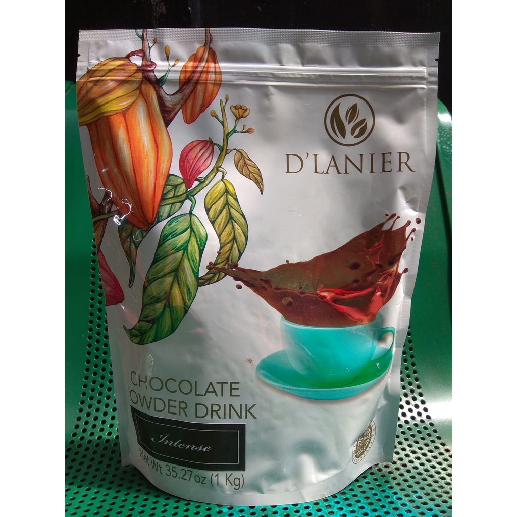 D'LANIER POWDER CHOCOLATE INTENSE 1KG / DLANIER SERBUK COKLAT 1000GR