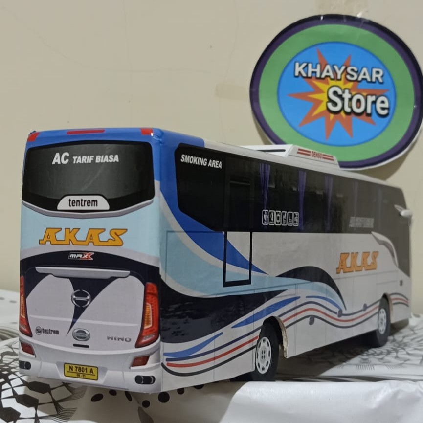 miniatur bus bis mainan bus bis shd AKAS