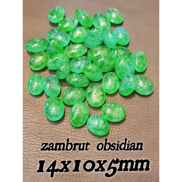 BATU CINCIN ZAMBRUD OBSIDIAN