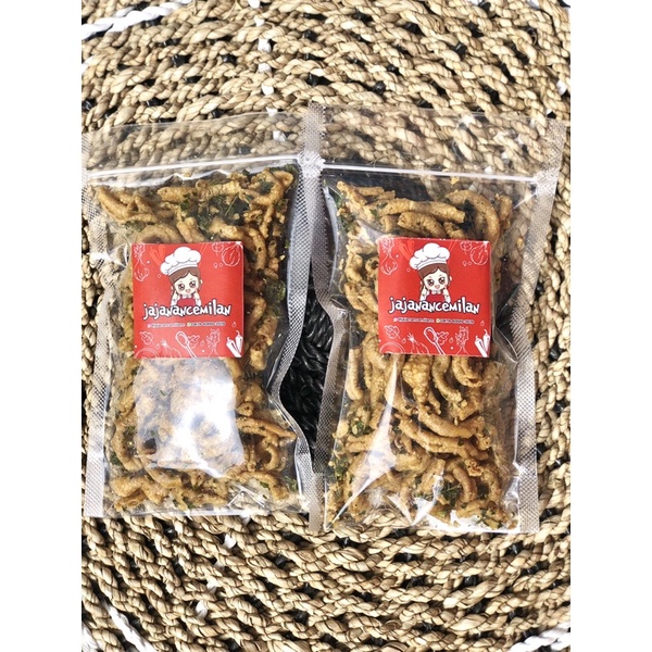 

Keripik Usus Asin Jeruk Purut