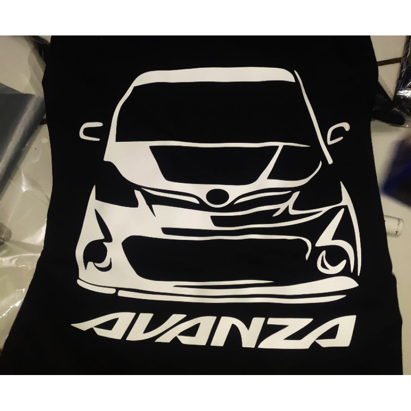 Baju Kaos Toyota Avanza / T-Shirt Pria / Kaos Mobil Toyota Avanza