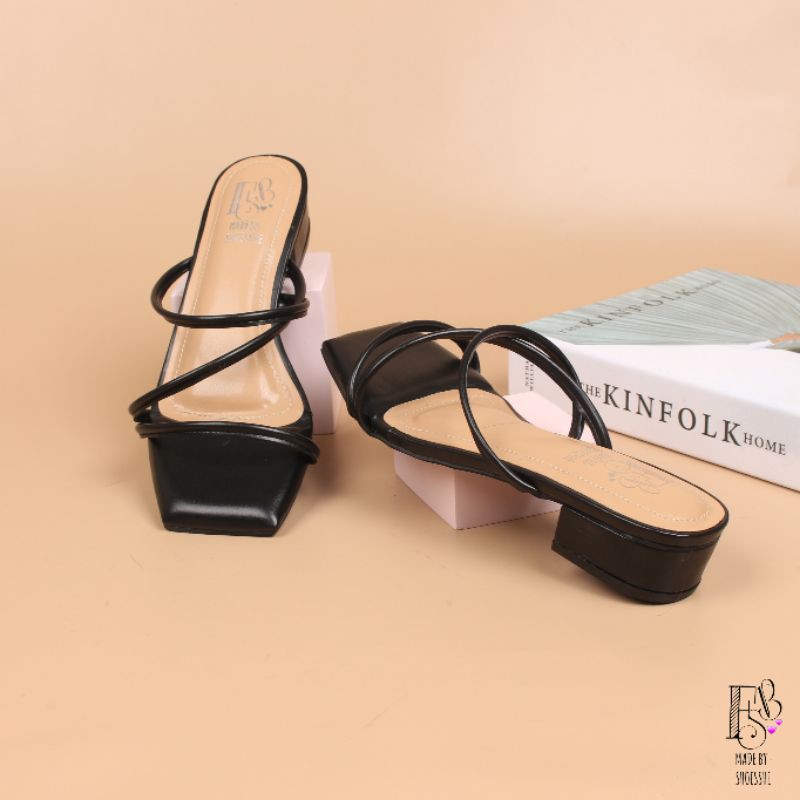 Fsb - MALA Simple Low Heels Wanita