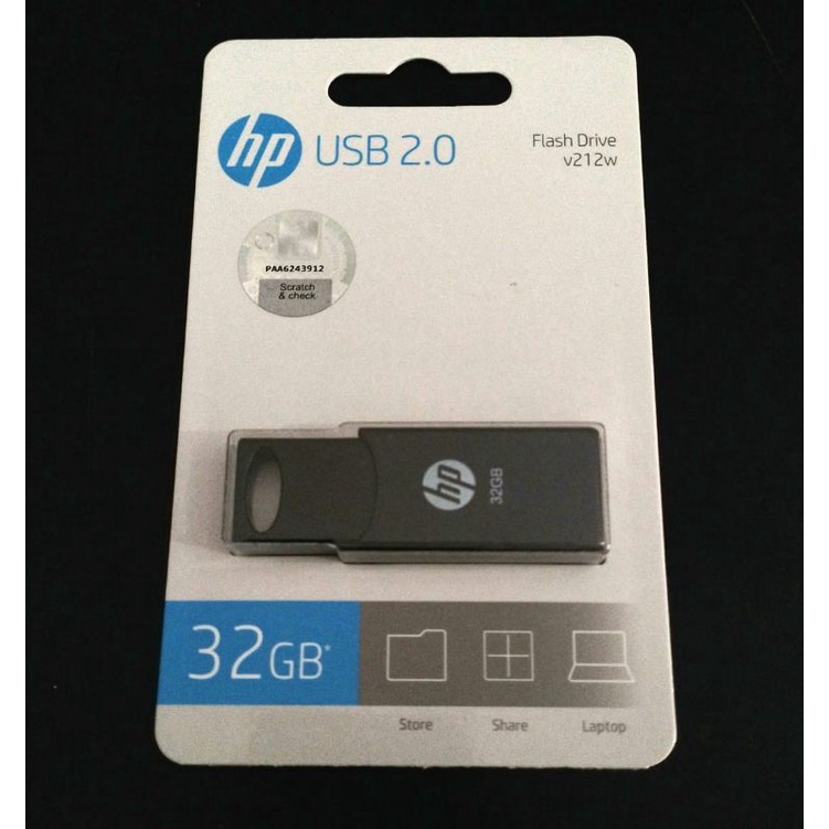 Flashdisk 32 gb HP v 212 / Flashdisk HP 32 gb v 212