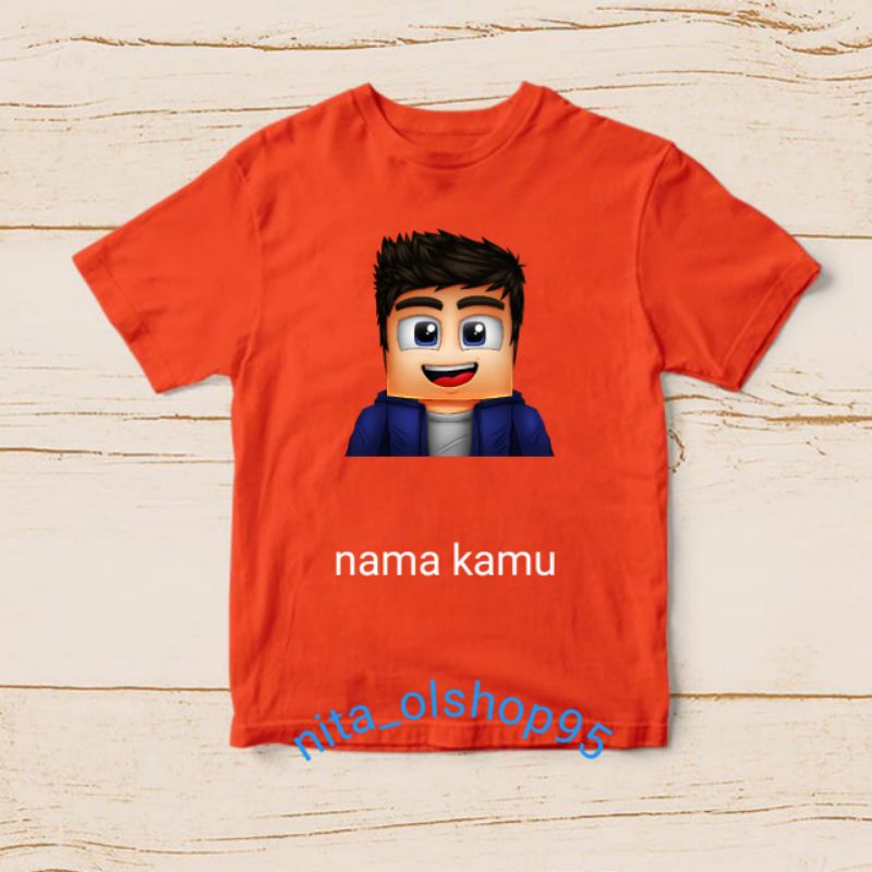 baju roblox minicraft baju anak karakter minecraf