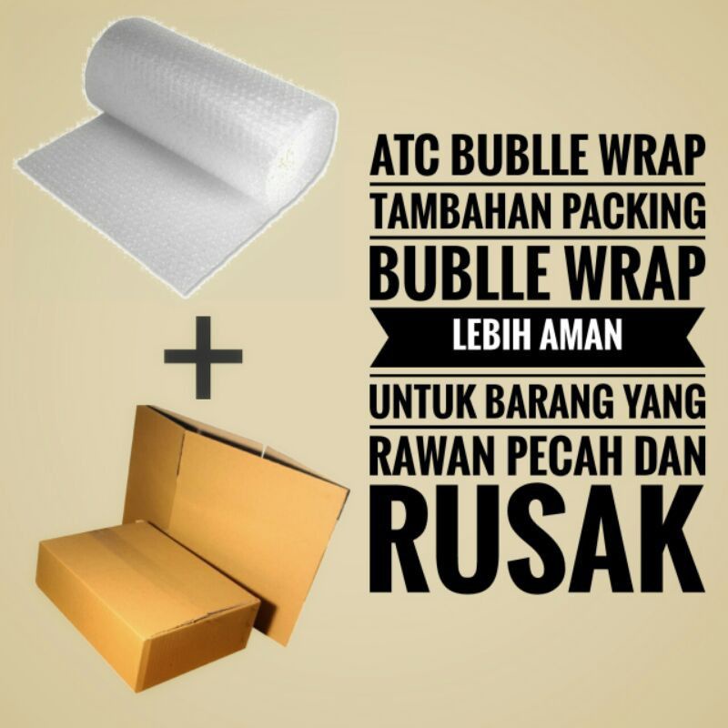 

bubble wrap/box