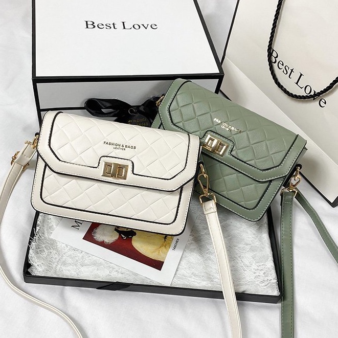 ( 2PC 1KG ) GTBI998877640 New Arrival  !!!  Tas Selempang Wanita Import   Terbaru