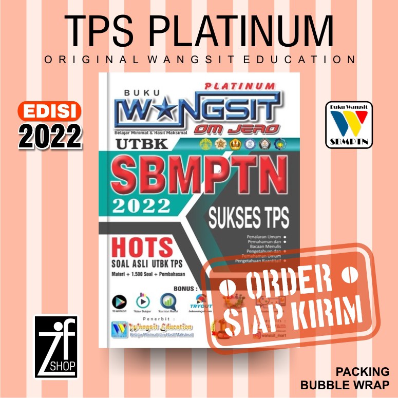 Buku Wangsit 2022 Buku Sbmptn 2022 Tps Platinum Soshum Saintek Sbmptn 2022 Shopee Indonesia