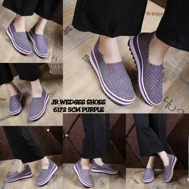 JR wedges shoes