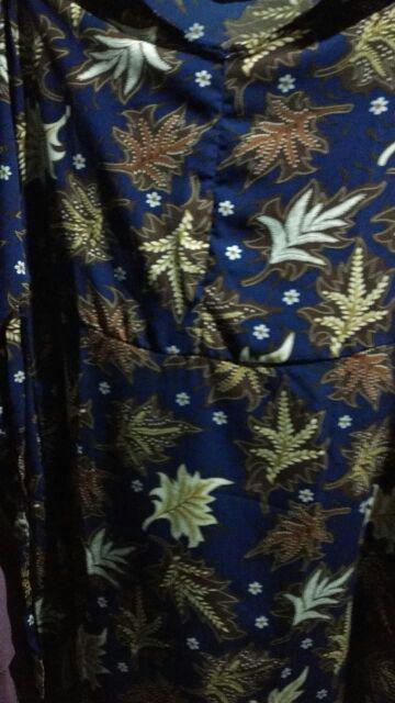 Gamis Batik Daun