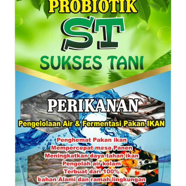 Probiotik ikan.
