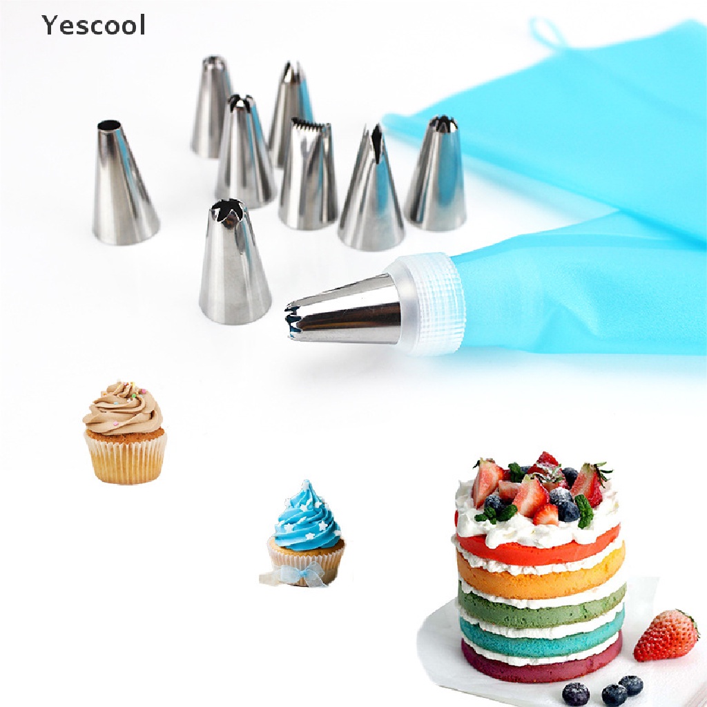 Yes Kantong piping bag Bahan Silikon Untuk Dekorasi Kue