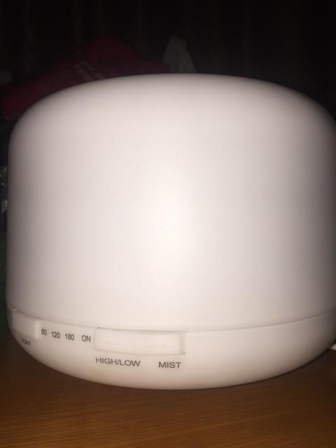 Essential Oil Aroma Diffuser Humidifier 7 Led Color Night Light 500ml