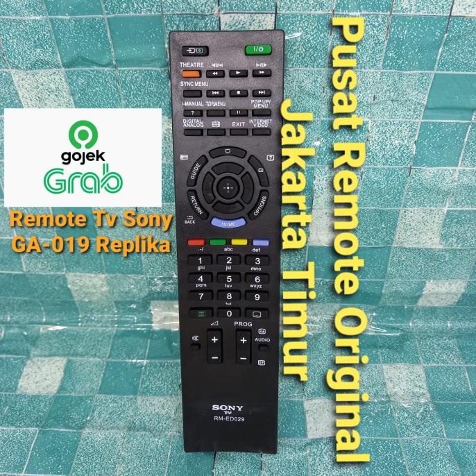 REMOTE REMOT TV SONY BRAVIA LED RM-GA019 ORIGINAL ASLI Termurah