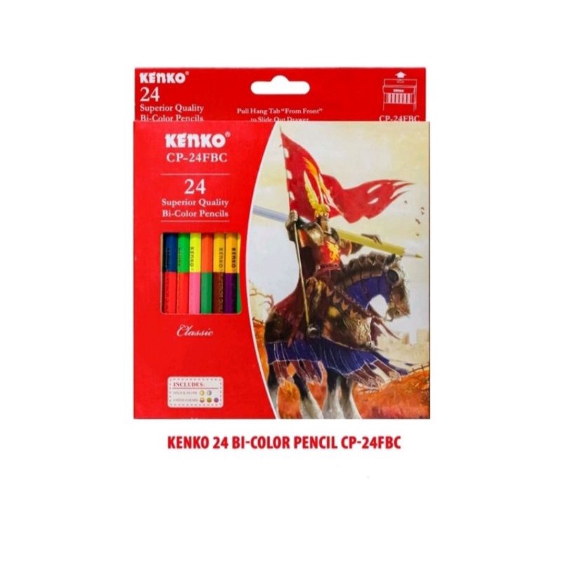 

tyvf Pensil warna bulak balik Kenko CP-24C (CLASSIC)