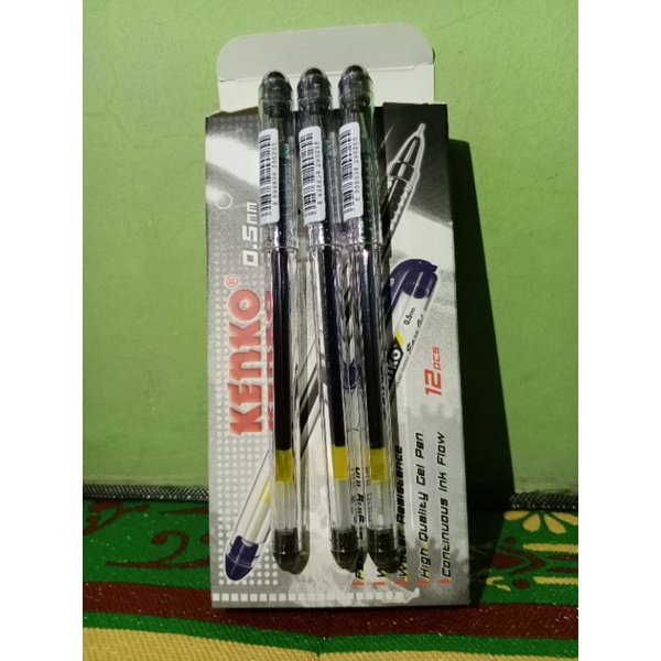 

Pulpen Gel Kenko (1pcs) Warna Hitam