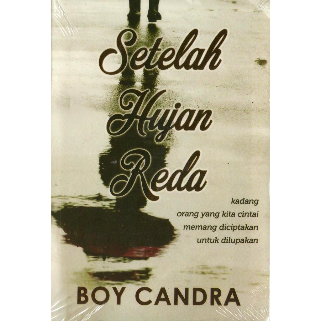 NOVEL SETELAH HUJAN REDA BY BOY CANDRA Shopee Indonesia