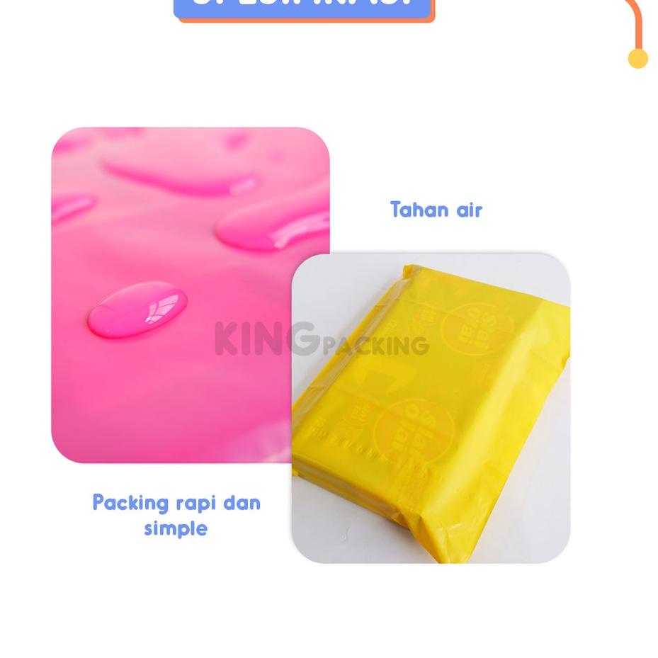 

Terbaik|SQ29|PLASTIK PACKING POLYMAILER UKURAN 28X42 CM ISI 100 LEMBAR BERKUALITAS KING PACKING