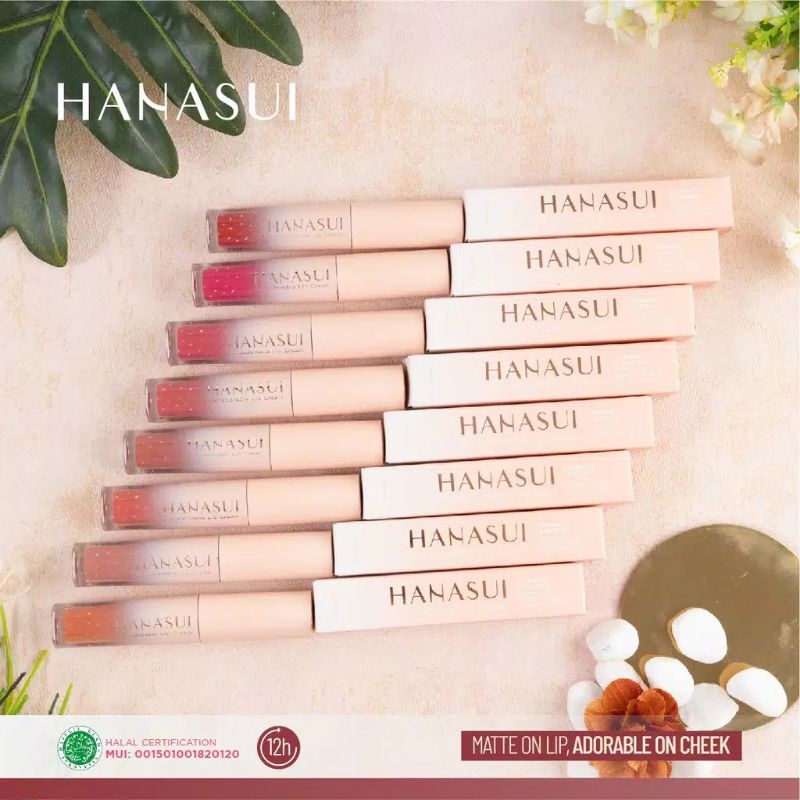 hanasui mattedorable lip cream | lip cream hanasui no 4 chic | lip cream hanasui | hanasui