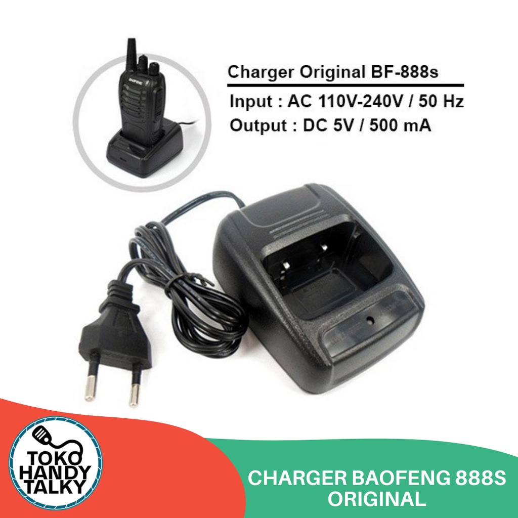 CHARGER HANDY TALKY BAOFENG 888S NEW ORIGINAL