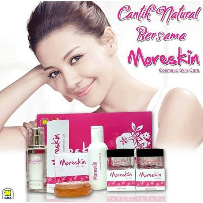 MORESKIN PAKET PINK - SKIN - MORESKIN PINK PAKET MURAH