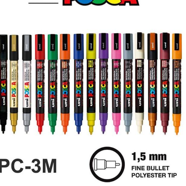 

Big Sale Uni POSCA PC-3M Marker Pen - Fine Tip