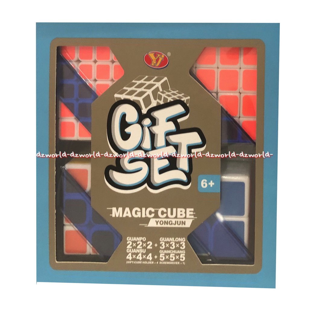 Gif Set Magic Cube Permainan Kubic Cubic Susun Cube Rubik