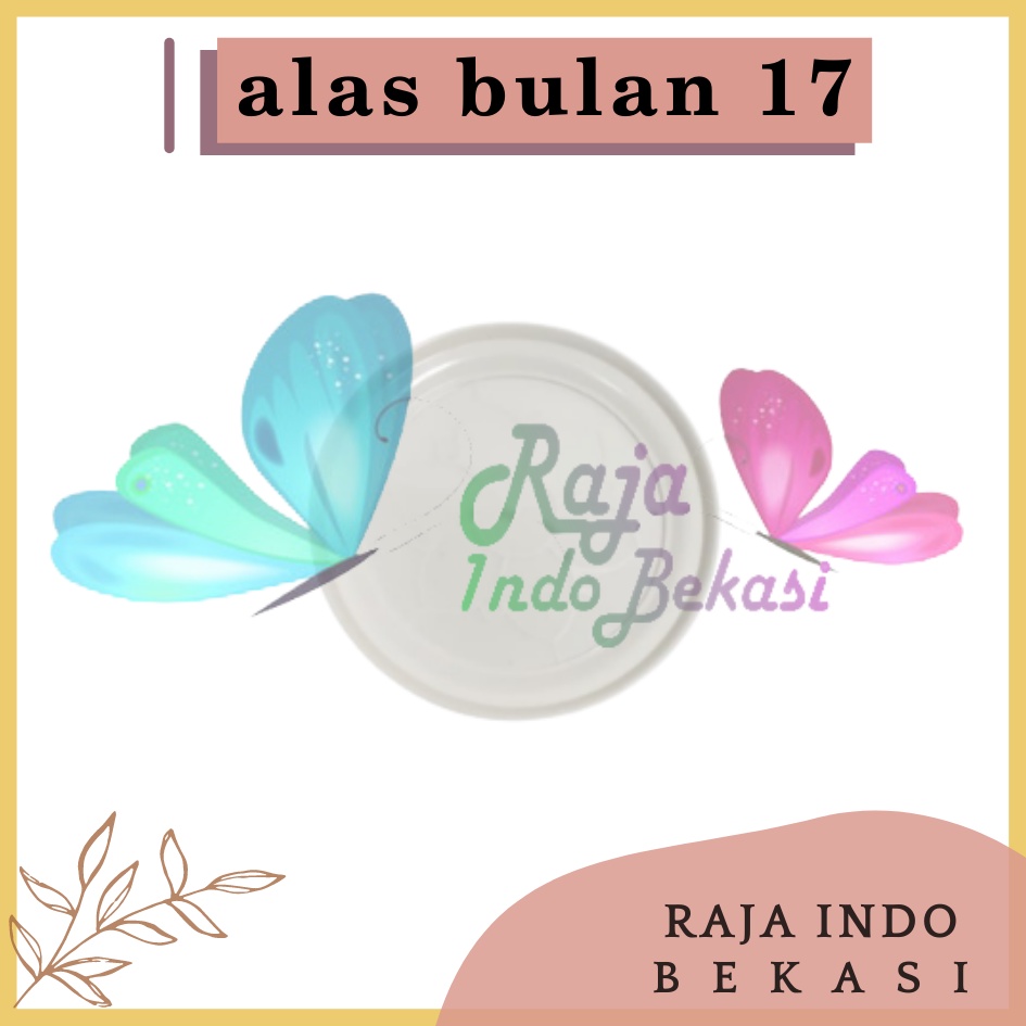 Tatakan Polos Alas Bulan 17 Putih By Garden Of Love Untuk Pot Tawon 18 21 Putih Pot Pirus Tawon