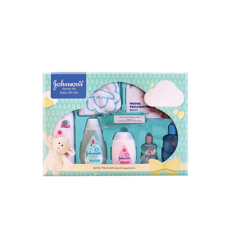 Johnson’s Stater Kit Gift Set - Johnson Paket Hadiah Melahirkan Lahiran Bayi - Kado Bayi Lahir