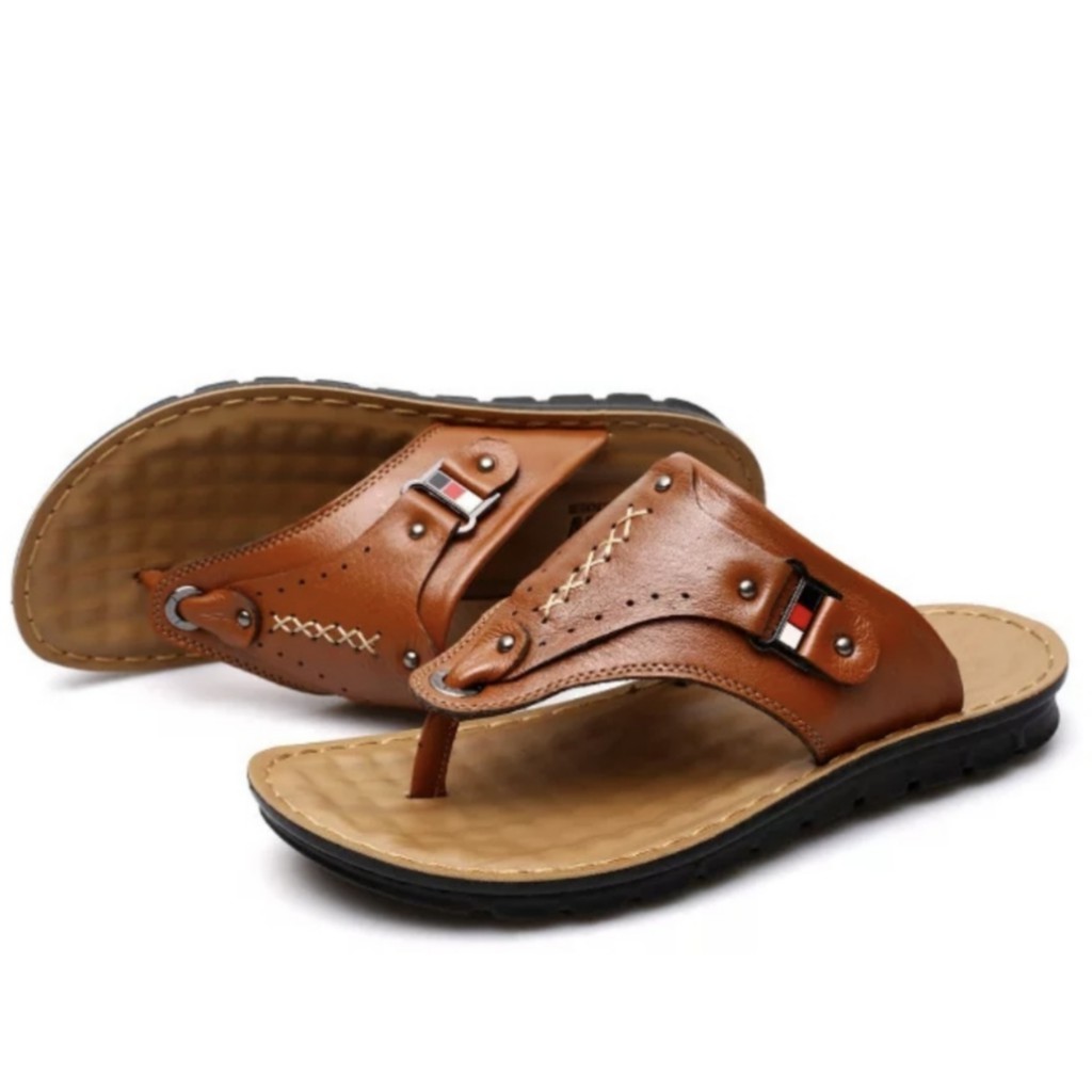 SANDAL JEPIT PRIA KUALITAS IMPORT - SANDAL PRIA LT 100